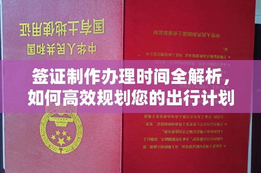沙田签证制作办理时间全解析，如何高效规划您的出行计划